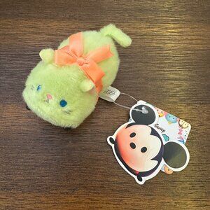 DISNEY Tsum Tsum Mini Goofy Plush 3.5" Cat Costume Green Yellow Japan 2016 NWT